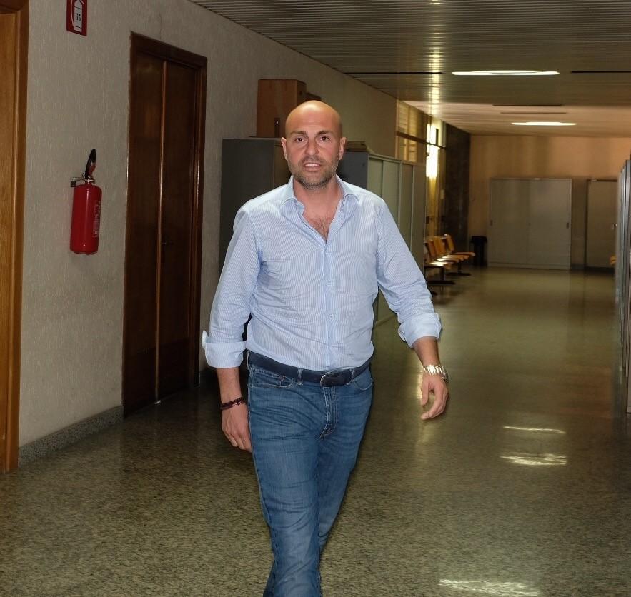 Tommaso Giulini in procura (foto Rosas)