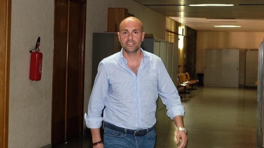 Tommaso Giulini in procura (foto Rosas)