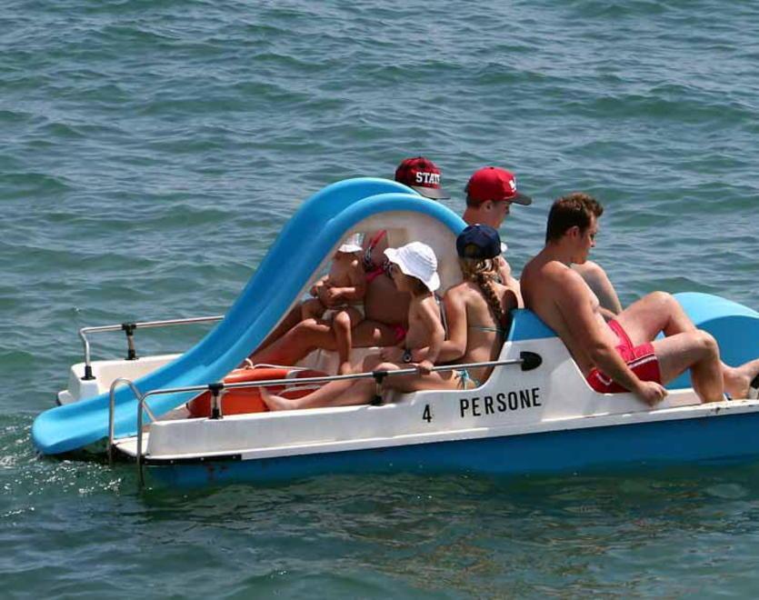 È un mare più sicuro e spensierato  