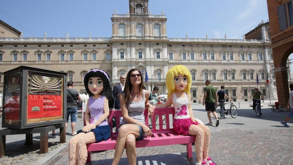 E piazza Roma si trasforma in un fantastico parco giochi