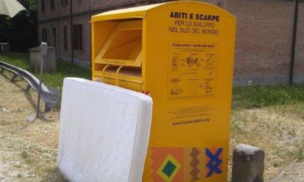 Non solo abiti, anche un materasso