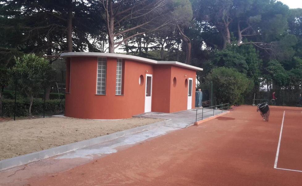 Al Tennis club nuovi spogliatoi 