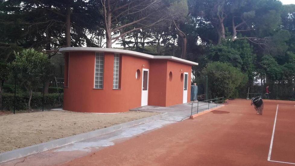 Al Tennis club nuovi spogliatoi
