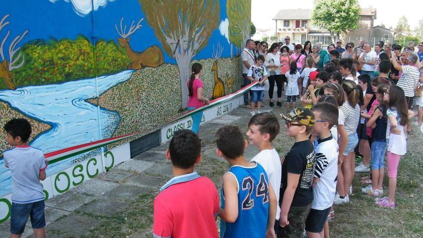 Gli studenti riscoprono il bosco di Goro