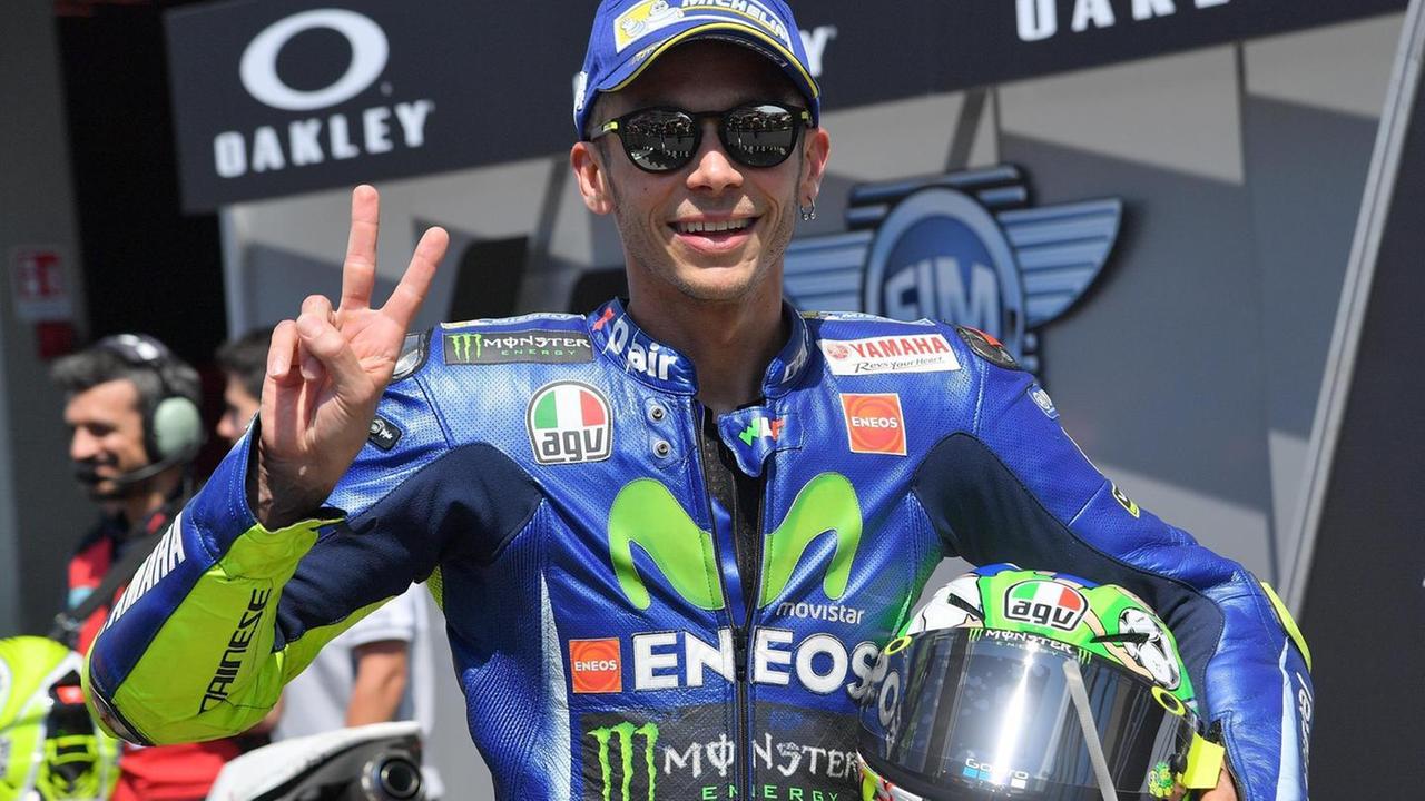 Miracolo Valentino Rossi parte secondo dietro Viñales