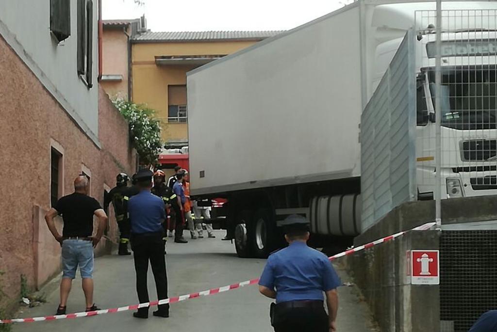 Il luogo della tragedia (foto Tamara Peddis)