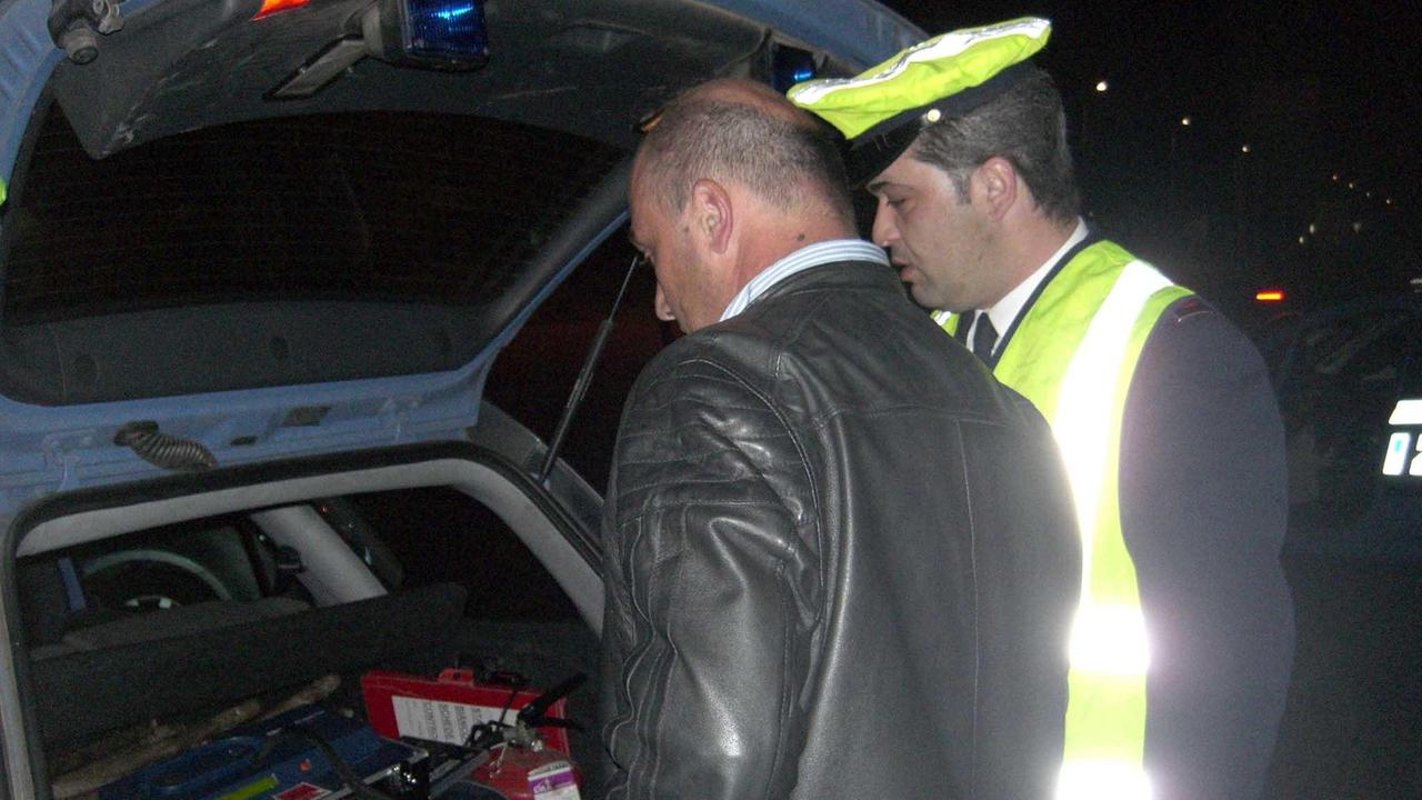 Controlli etilometro polizia stradale