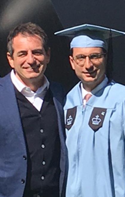 Riccardo miglior studente alla Columbia University