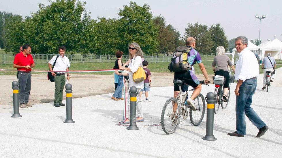 Nuova ciclabile nel Parco urbano