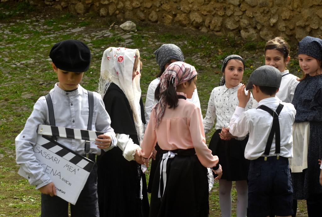 Gli scolari-attori della primaria di Sant’Orsola
