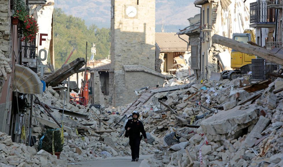 Un’amatriciana di solidarietà 