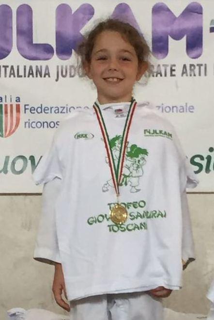 Margot Corsi medaglia d’oro al trofeo Giovani Samurai 