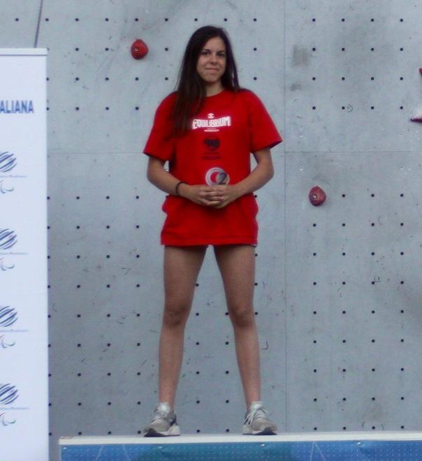 Equilibrium show ai Nazionali giovanili di arrampicata 