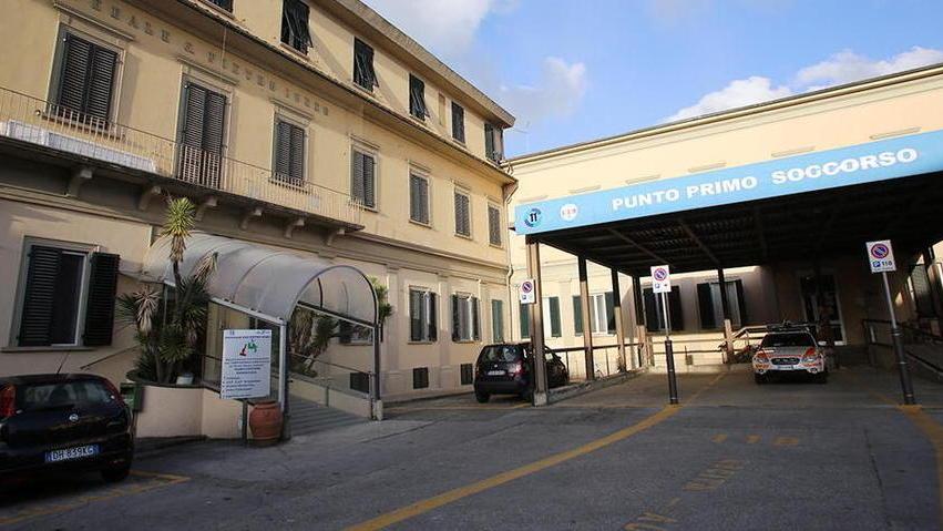 L'ospedale San Pietro Igneo di Fucecchio (foto d'archivio)
