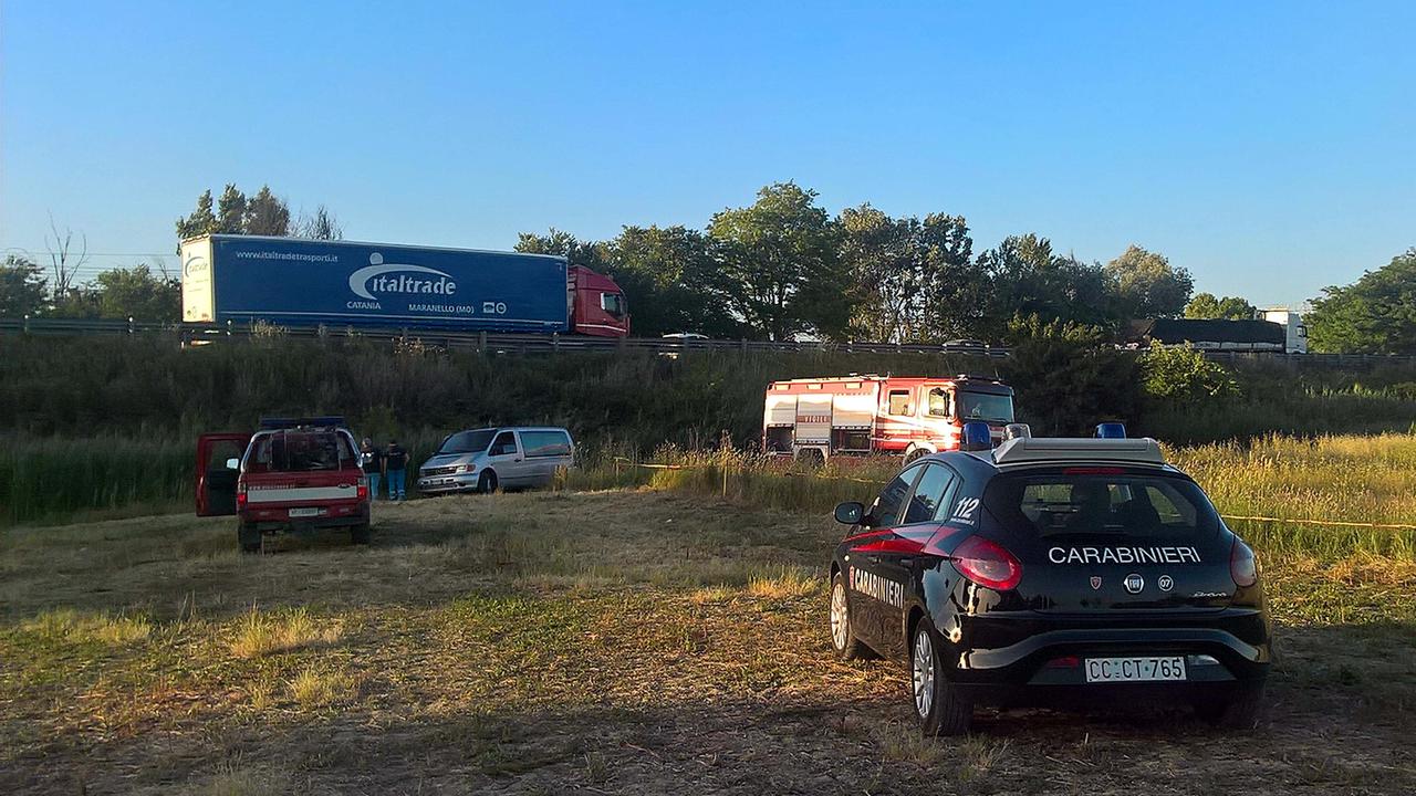 I momenti successivi all'incidente