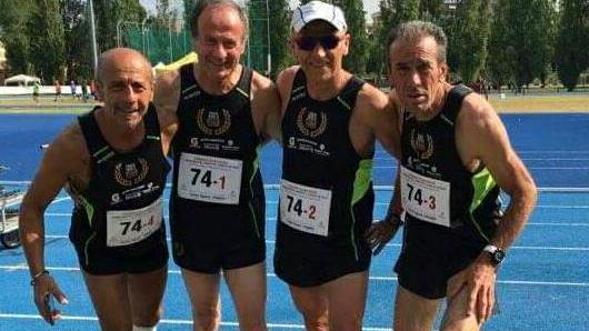 Bronzo nella 4x1500 per la Track & Field agli Italiani di Mantova