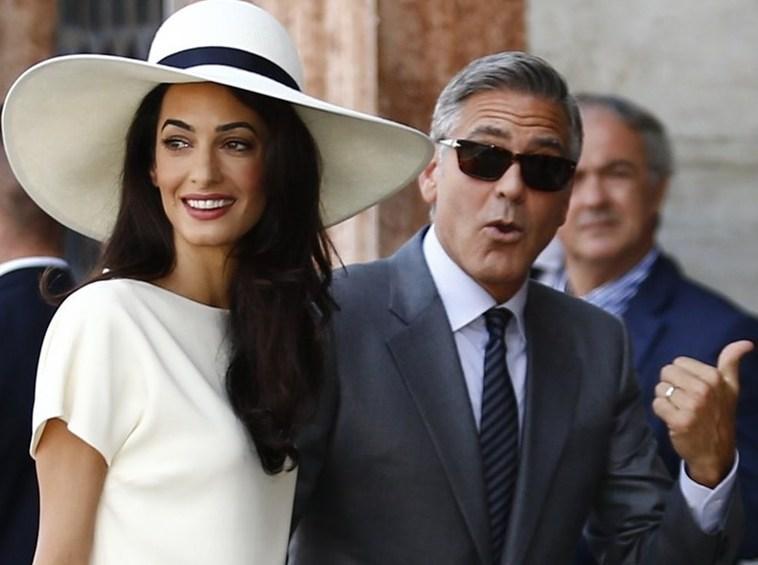 Coppie vip, nati i due gemelli di Amal e George Clooney 