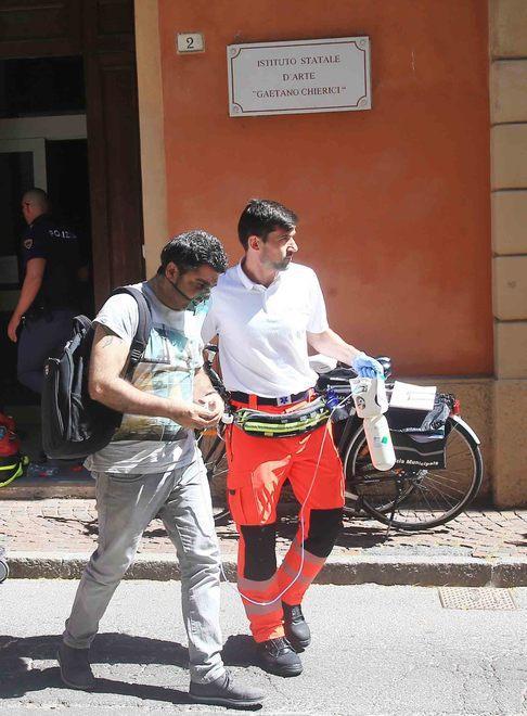 Fiamme e paura al Chierici 