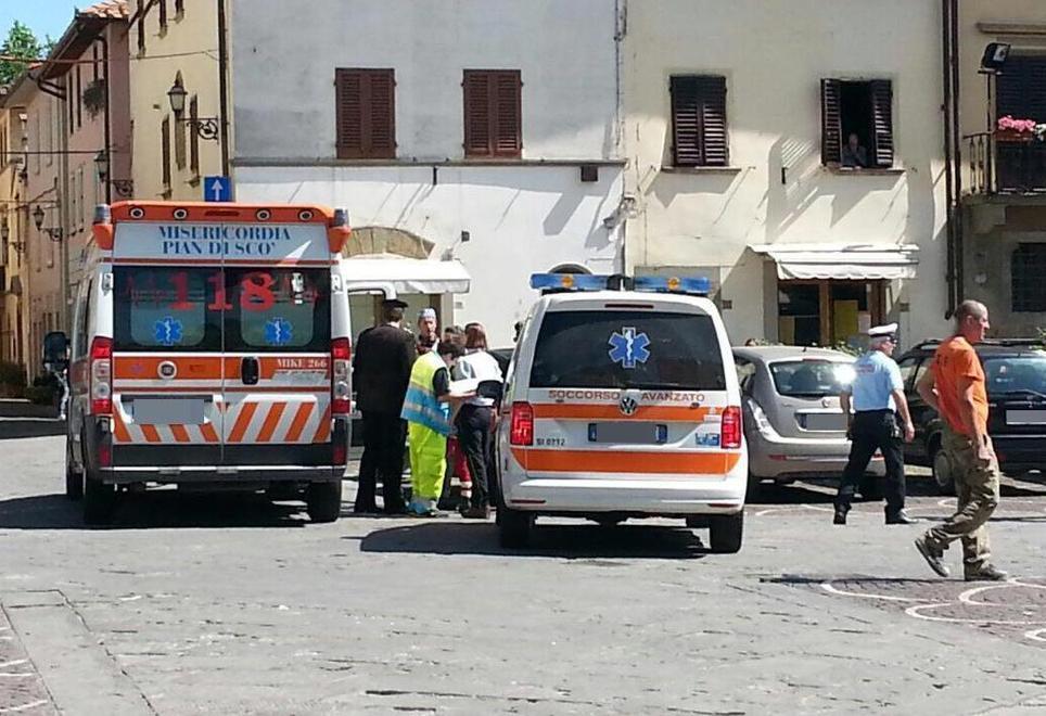 La piazza dove ha perso la vita la piccola Tamara
