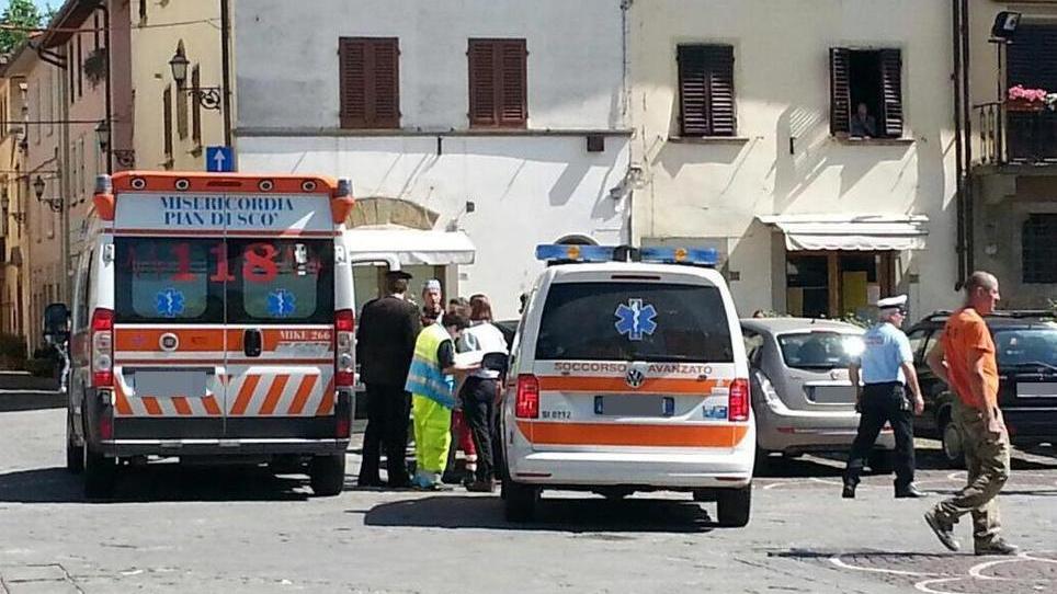 La piazza dove ha perso la vita la piccola Tamara