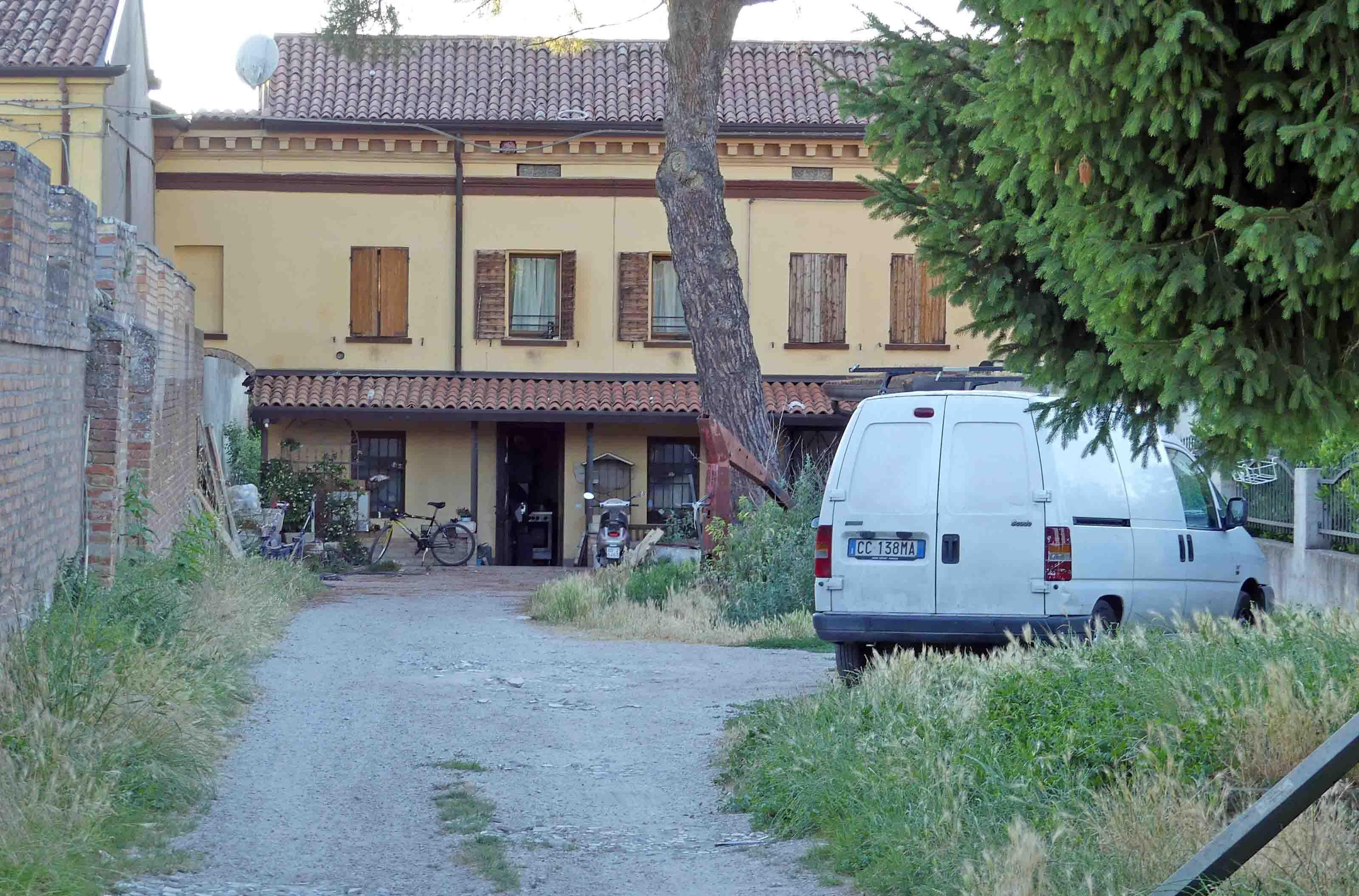 La casa di via Travaglio a Migliarino