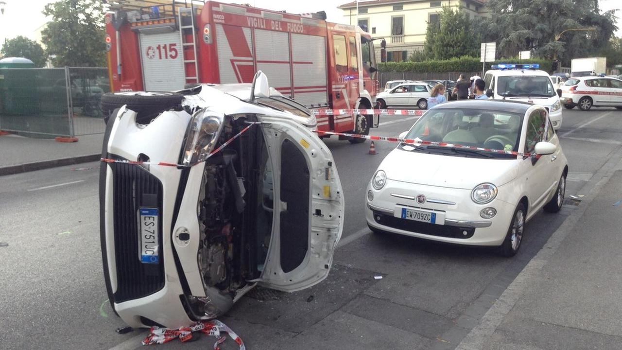 Un'altra immagine dell'incidente (foto Batavia)