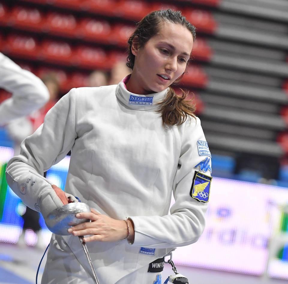 La spadista Marta Ferrari bronzo agli italiani