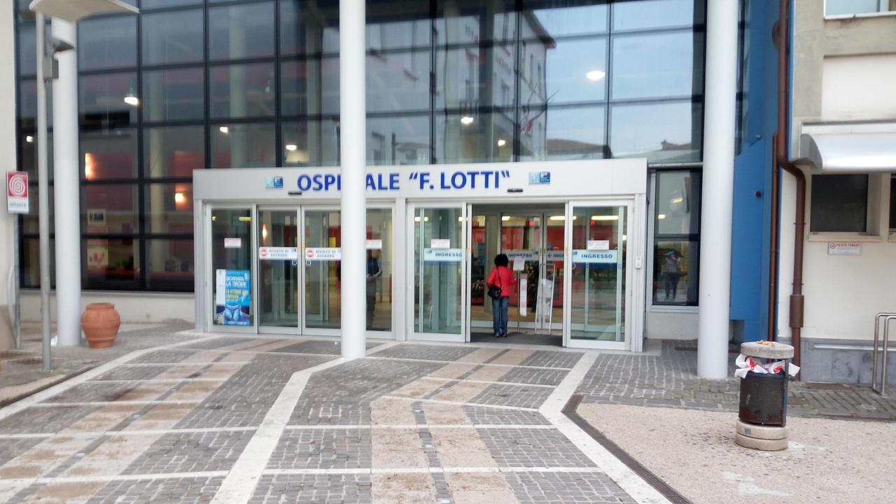 L'ospedale Lotti di Pontedera
