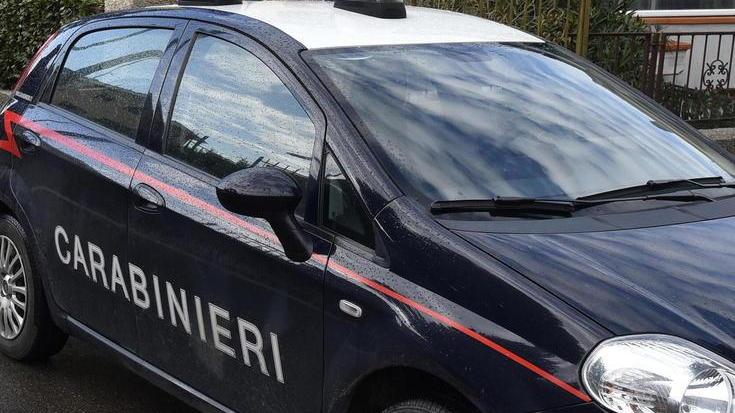 I carabinieri hanno svolto i rilievi dell'incidente