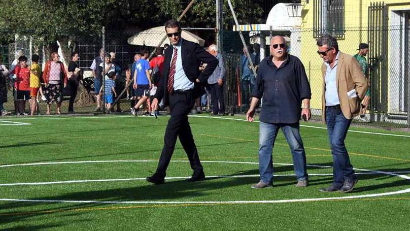 Il nuovo campetto del parco dei Ciliegi