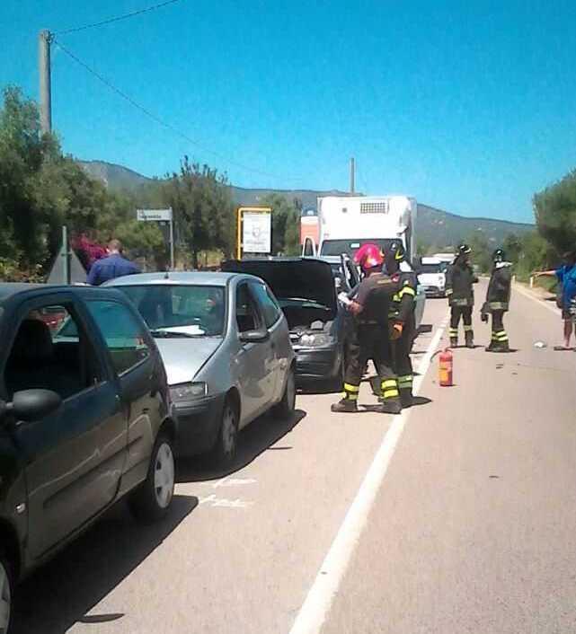 Tamponamento a catena, quattro feriti a Porto Rotondo