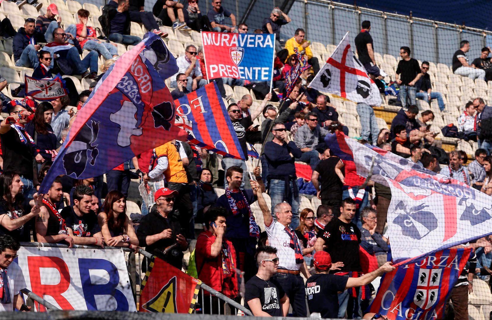 Cagliari, prime due gare in trasferta in attesa del completamento dello stadio