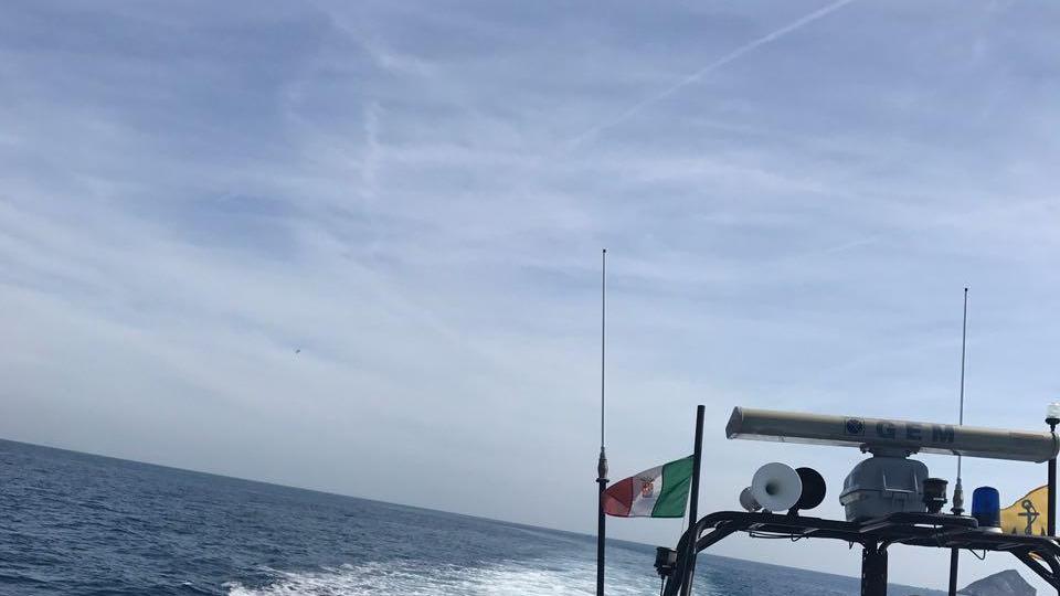 I soccorsi della Finanza a Cerboli