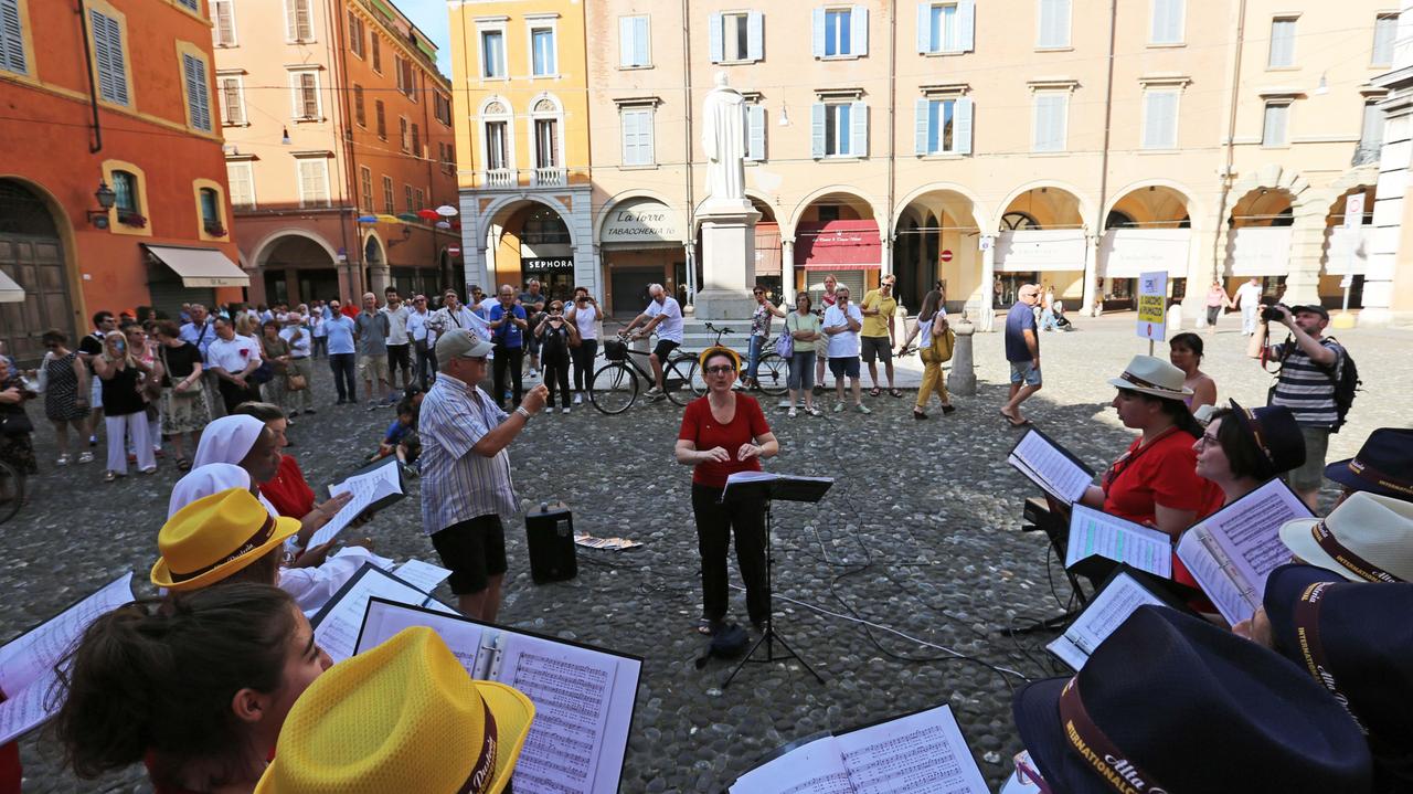 Modena. Tanto pubblico per l'iniziativa "Coriamo"