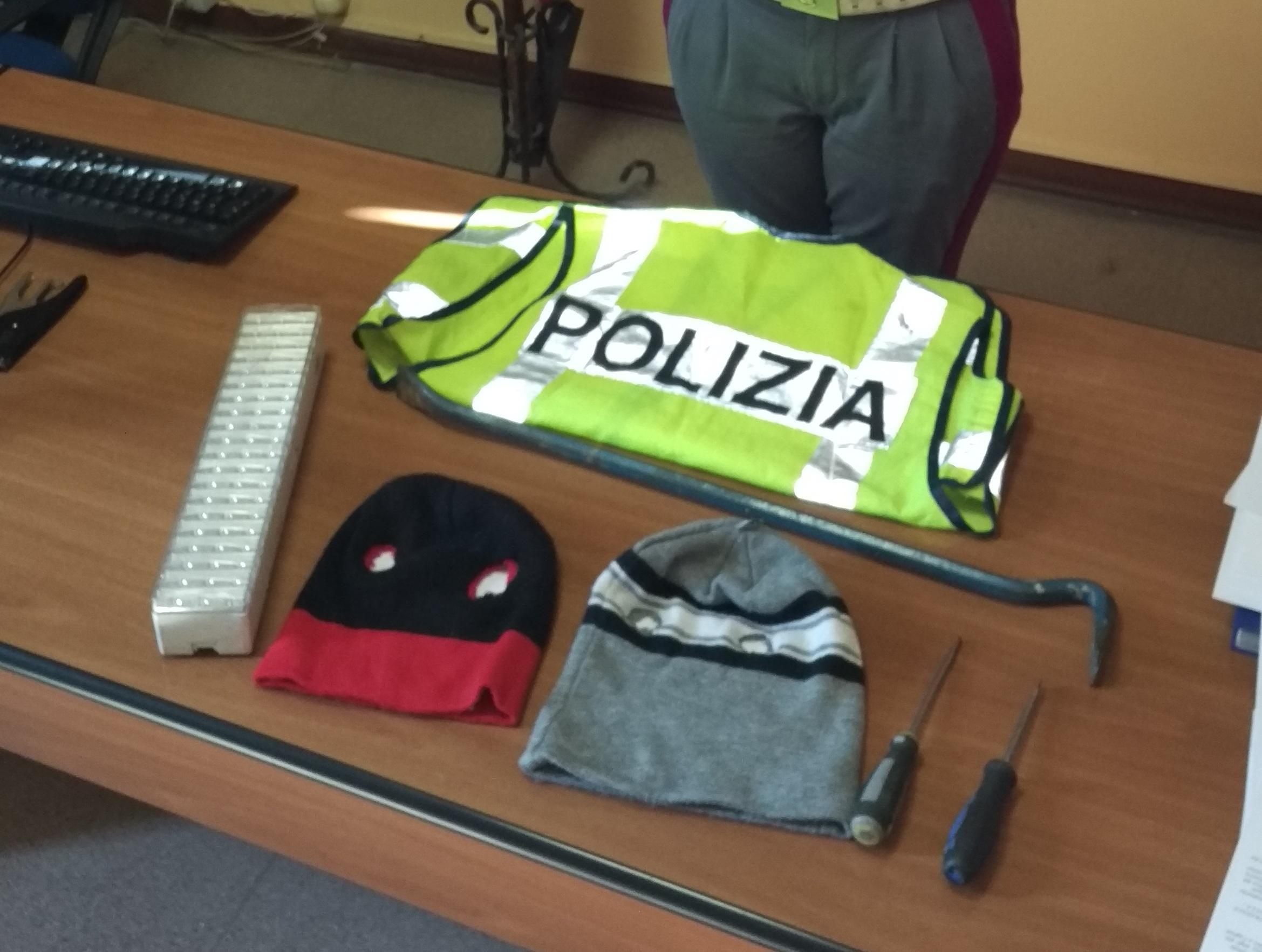 Gualtieri: la polizia stradale sventa una raffica di furti