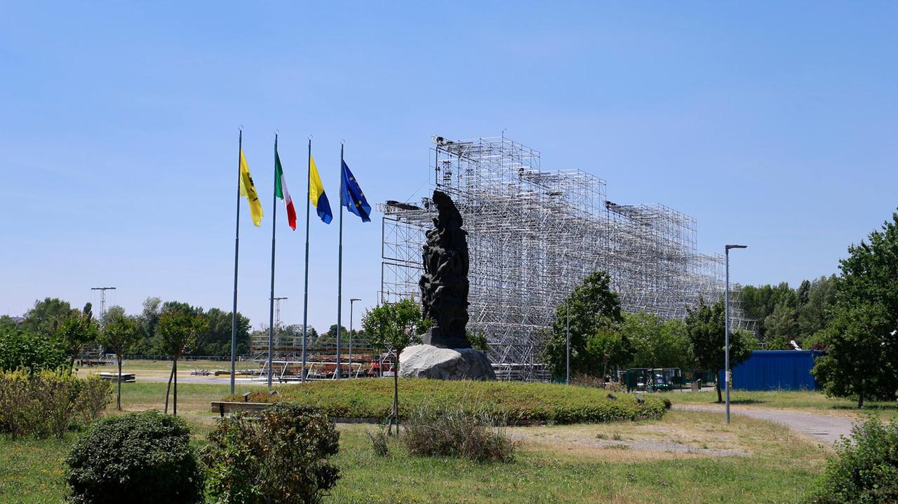 Modena Park: ecco l'area che sarà pedonale dal 30 giugno al 2 luglio