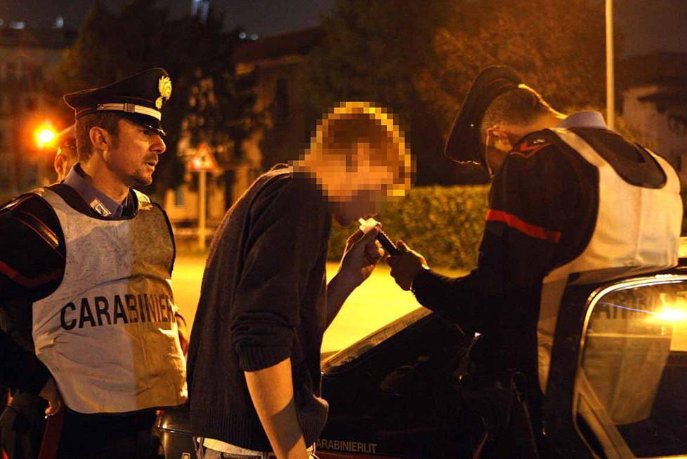 Ubriachi e drogati al volante sette automobilisti nei guai