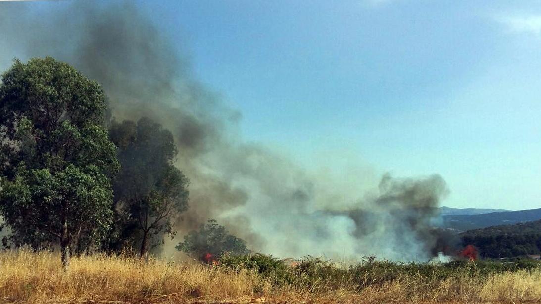Incendio a Palmas spento anche grazie agli agricoltori 