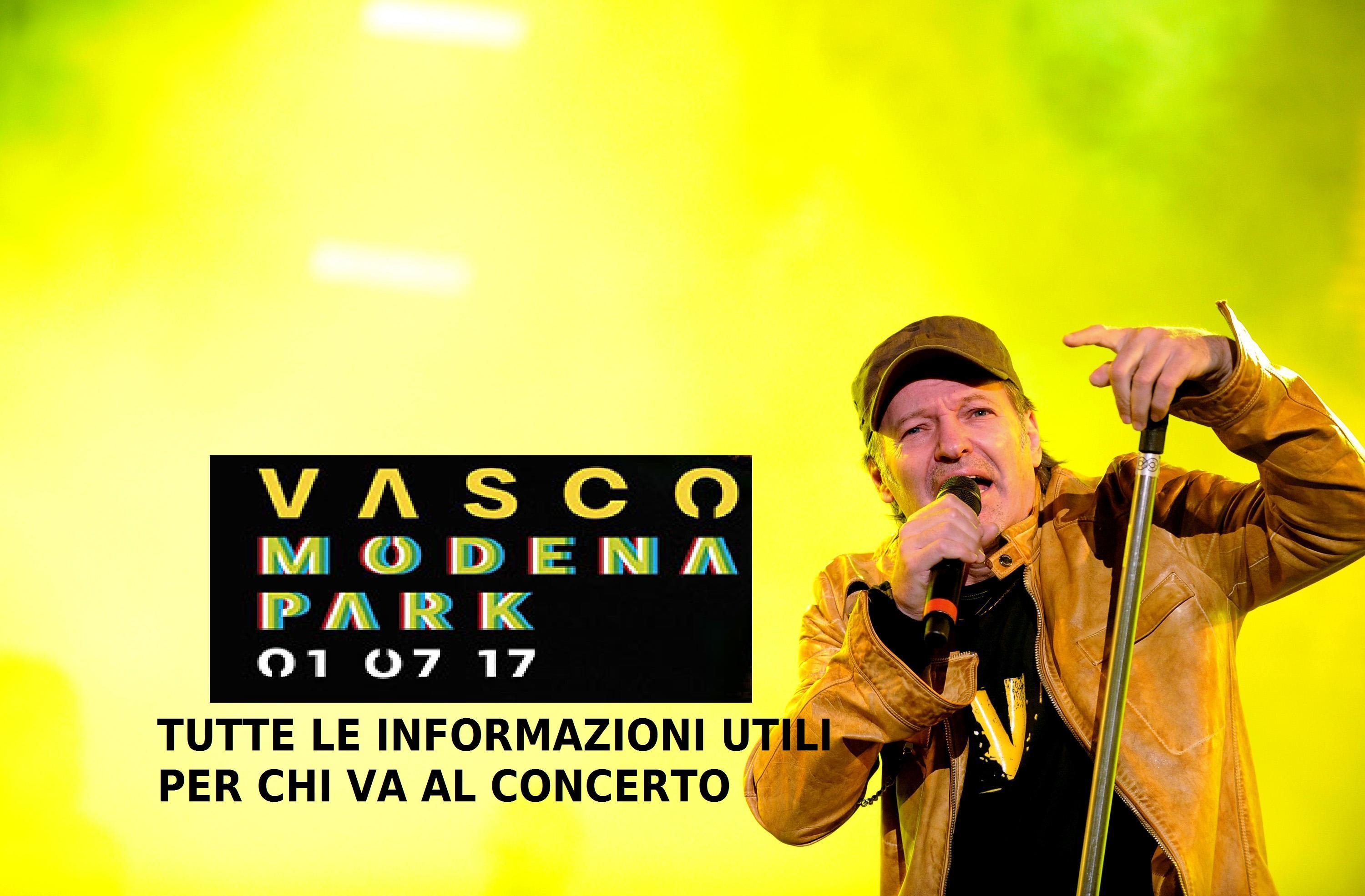 Modena Park, gli organizzatori: "Ecco cosa non si può portare al concerto di Vasco Rossi"  