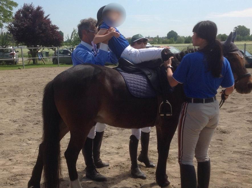 I cavalli di Bagazzano per i bambini disabili