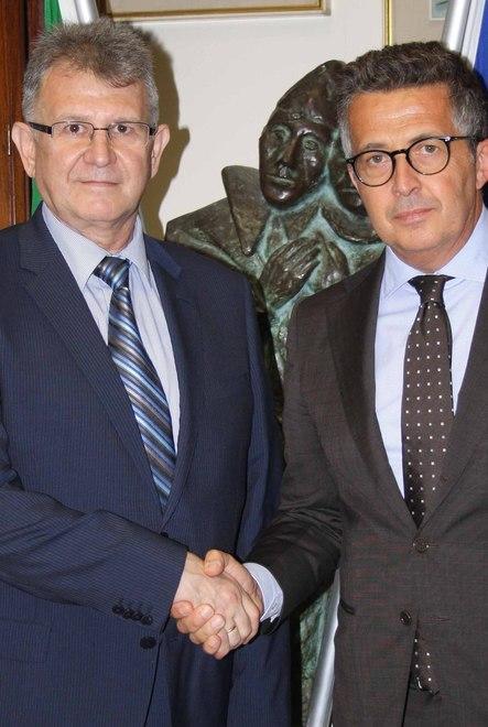 La visita del console della Moldavia