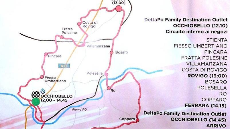Il Giro rosa sfreccia in città