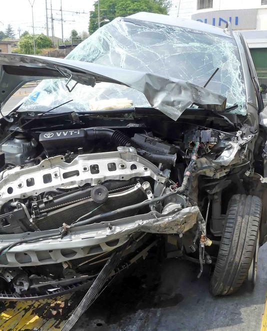 Scontro in viale Po, è morto l’anziano 
