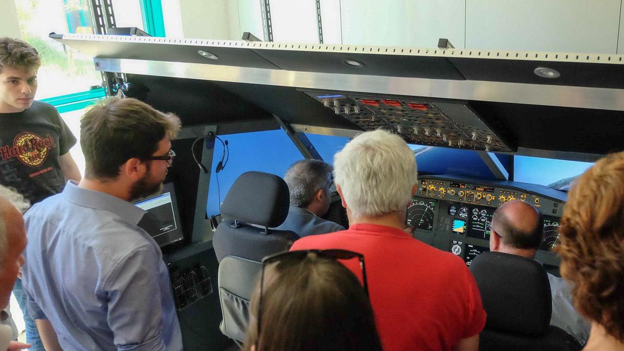 Col simulatore di volo di CentraLabs isola avanguardia dell’addestramento