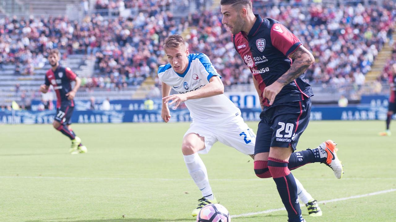 Nicola Murru in azione al Sant'Elia