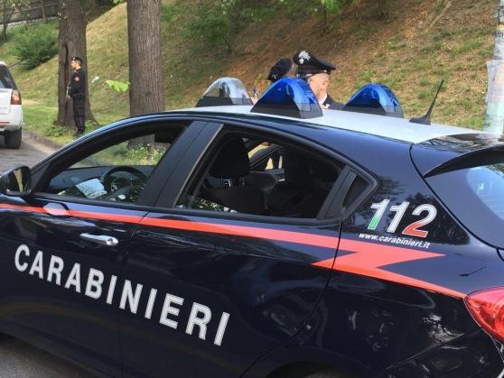 Una pattuglia dei carabinieri