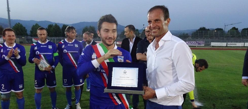Il ritorno ad Agliana di Max Allegri
