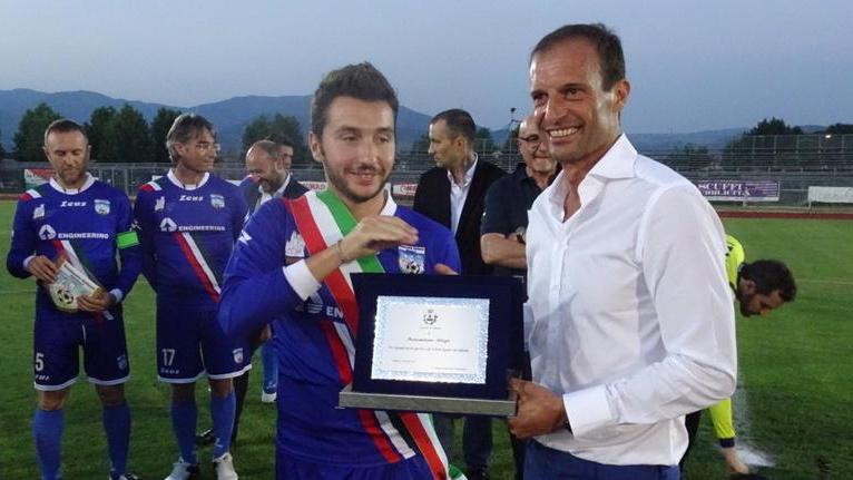 Il ritorno ad Agliana di Max Allegri