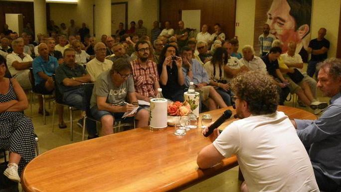 Duecento tifosi all’incontro con Mario e Simone Ceri