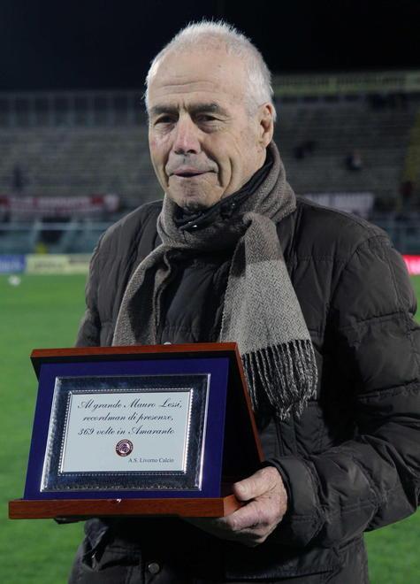L’ultimo giro di campo dell’ultima leggenda Oggi il saluto a Lessi 